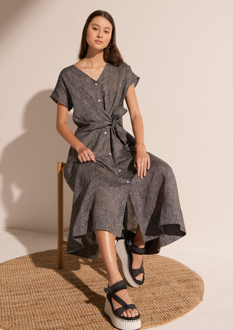 POL Clothing Isla Wrap Dress