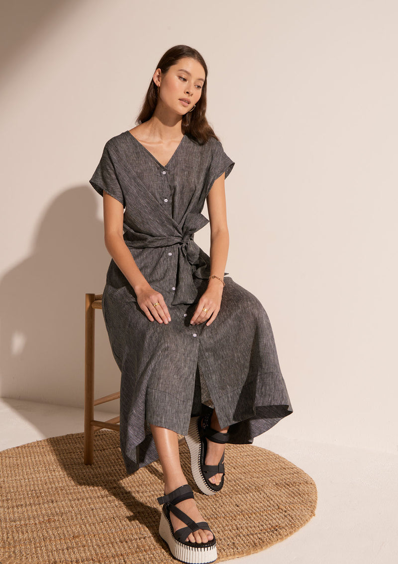 POL Clothing Isla Wrap Dress