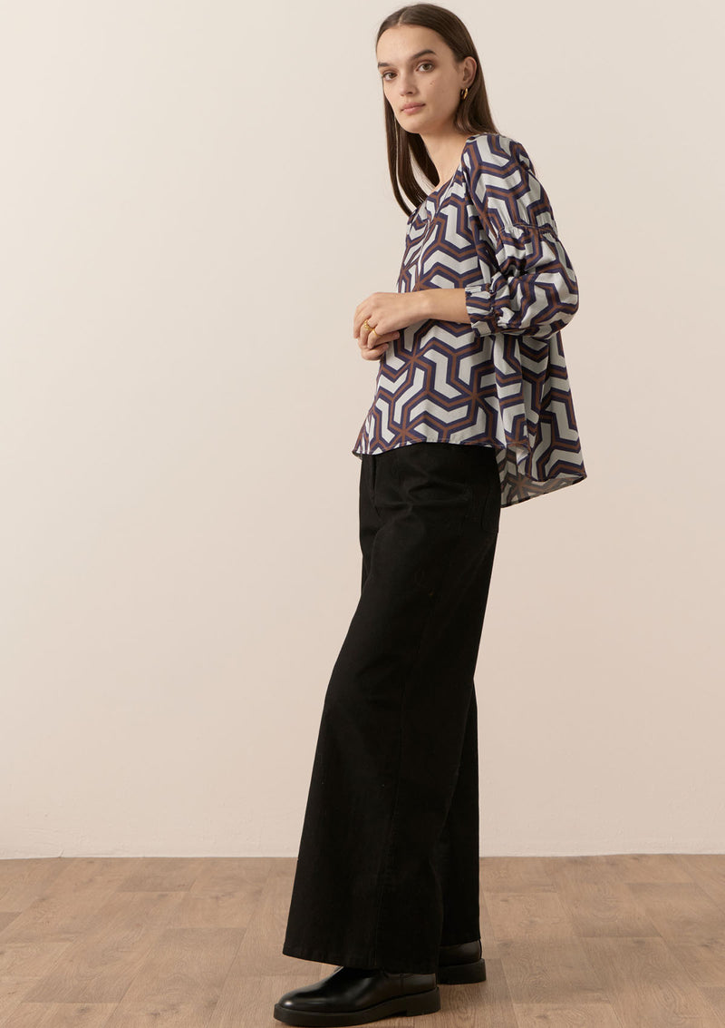 POL Clothing Lauren Wide Leg Jean