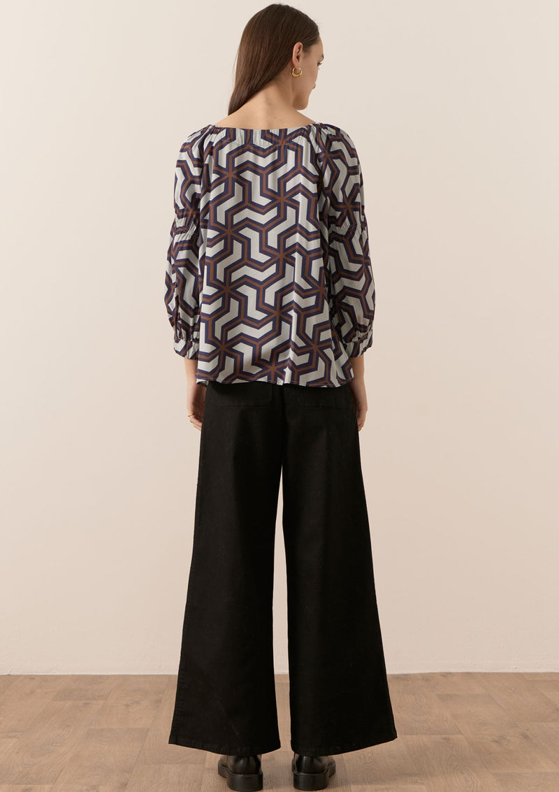 POL Clothing Lauren Wide Leg Jean