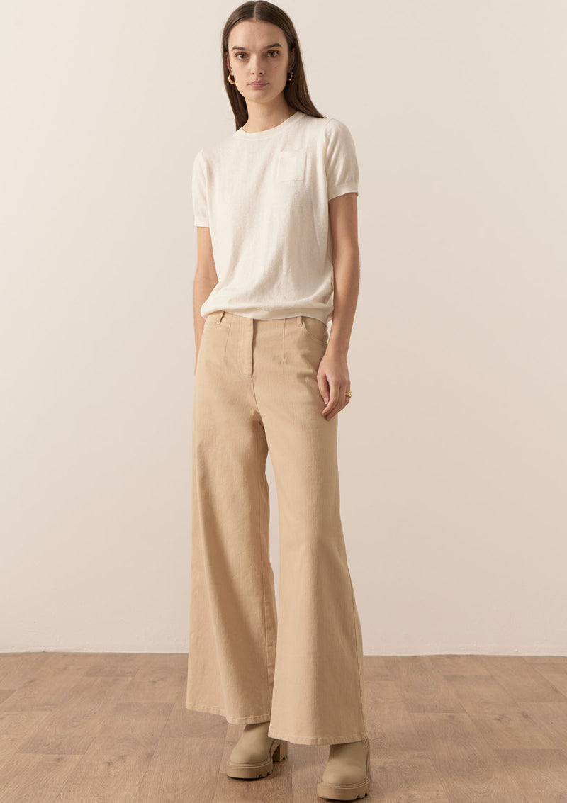 POL Clothing Lauren Wide Leg Jean