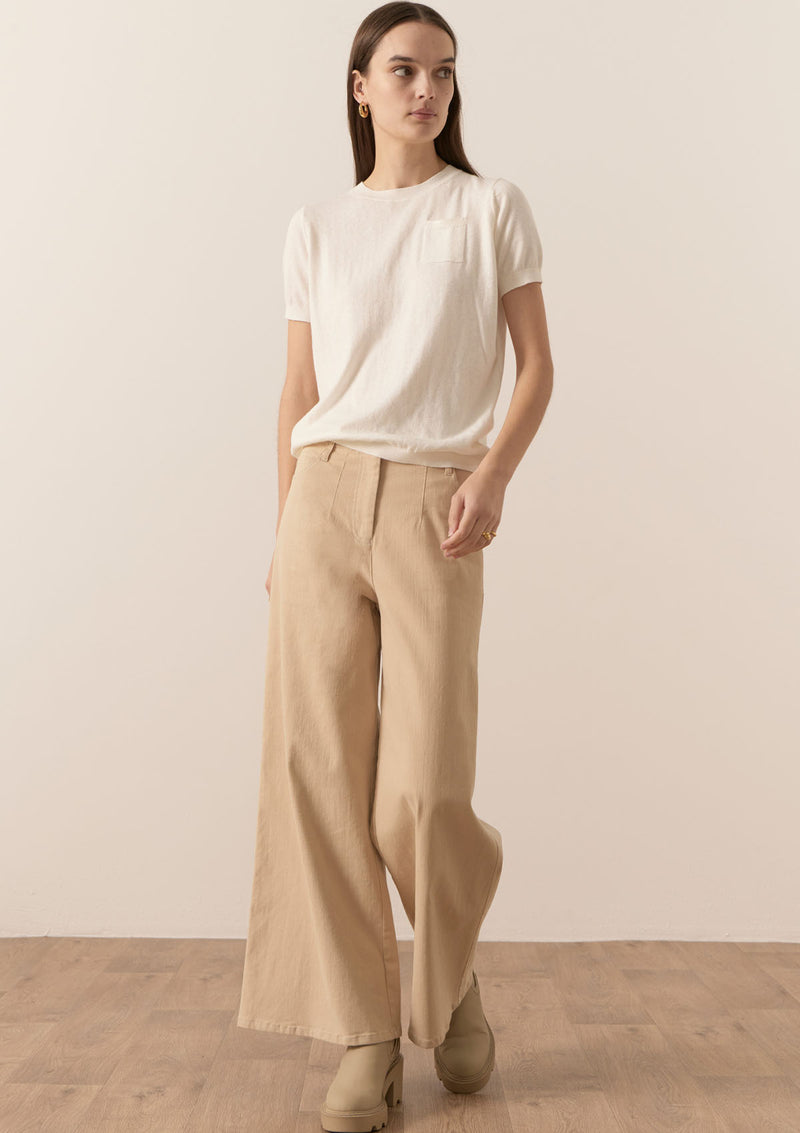 POL Clothing Lauren Wide Leg Jean