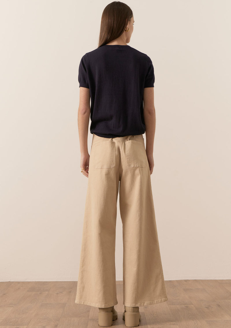 POL Clothing Lauren Wide Leg Jean