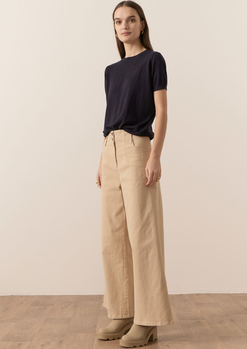 POL Clothing Lauren Wide Leg Jean