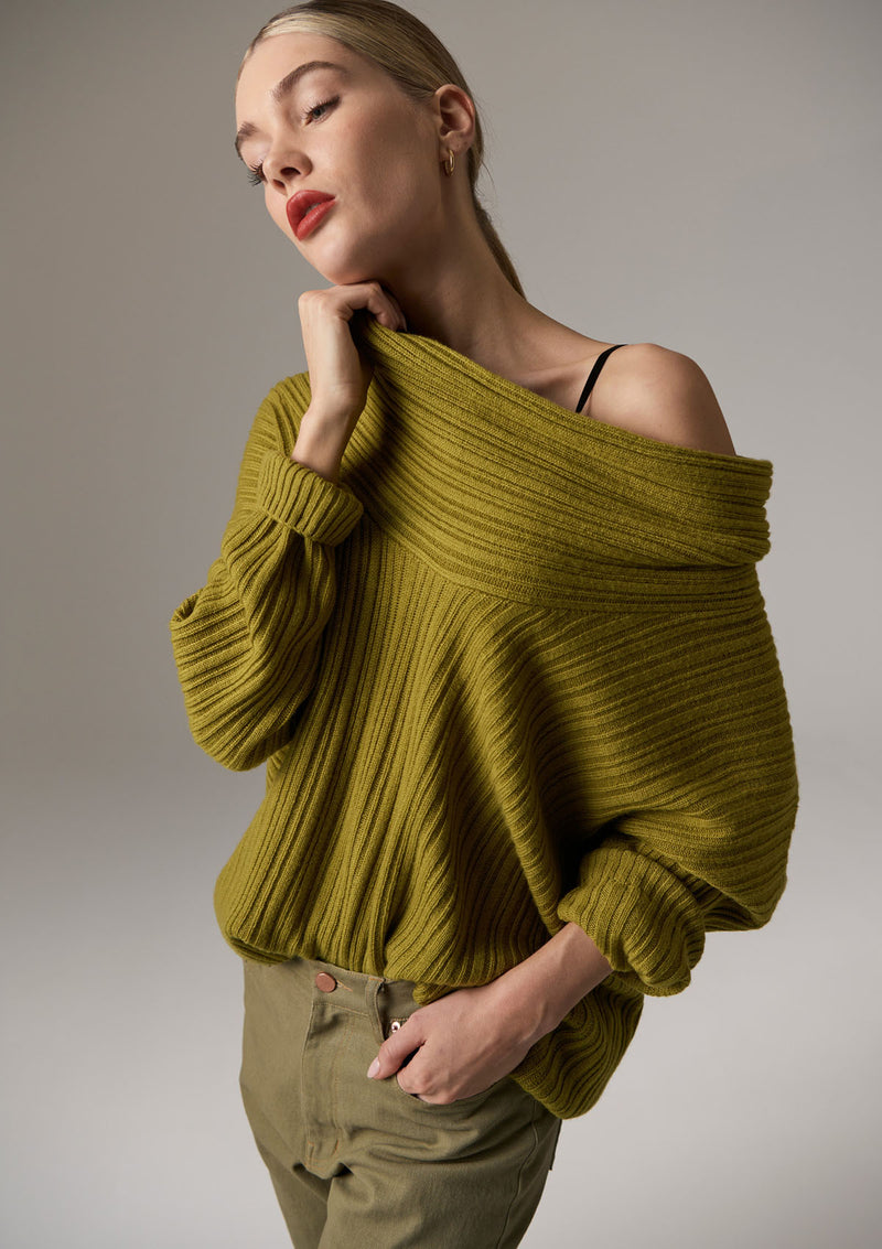 POL Clothing Utobia Scoop Neck Knit
