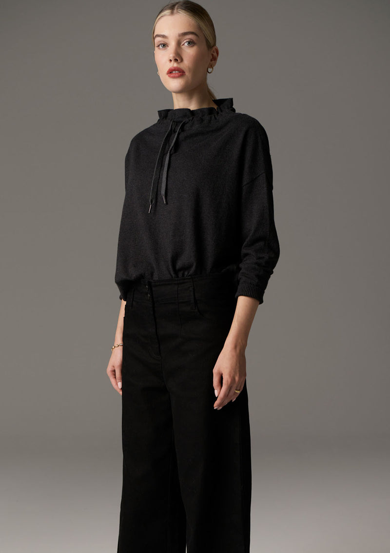 POL Clothing Beech Drawcord Knit
