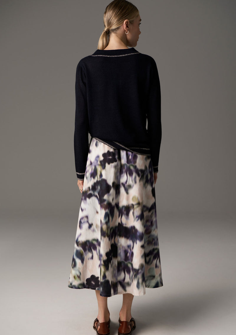 POL Clothing Bennet Polo Knit Lurex