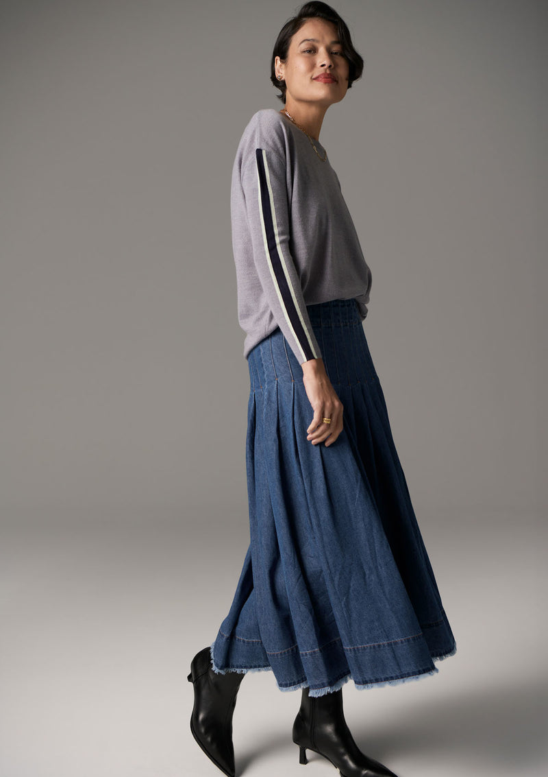POL Clothing Bennet Drape Back Knit