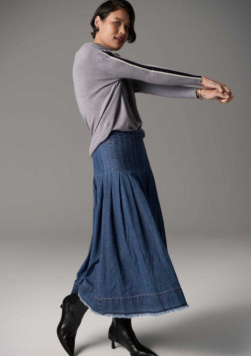 POL Clothing Bennet Drape Back Knit