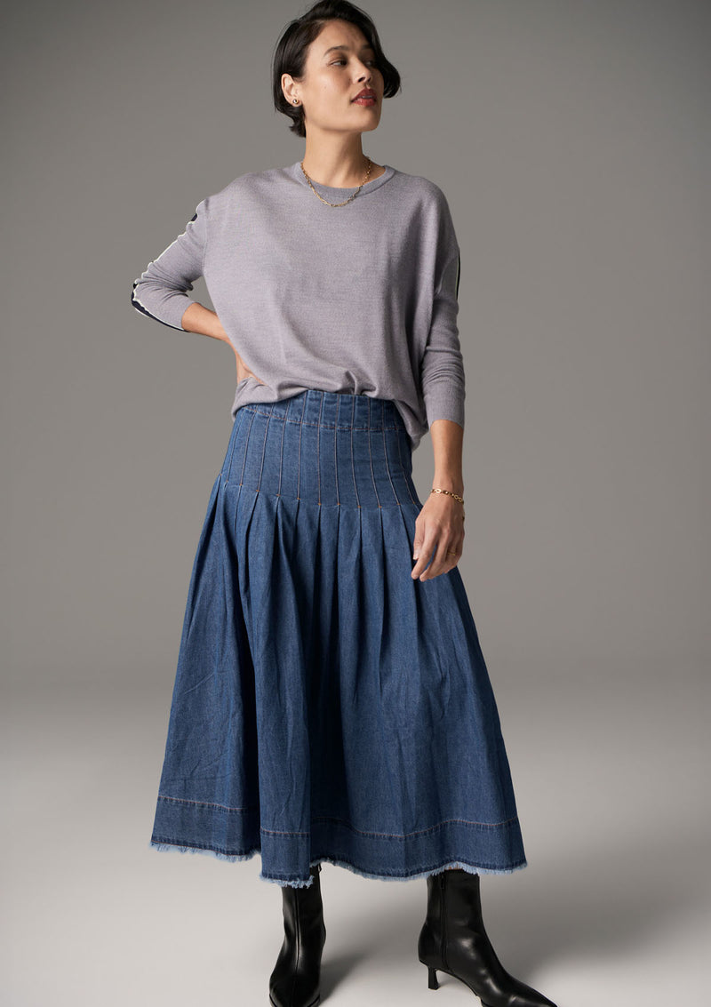 POL Clothing Bennet Drape Back Knit