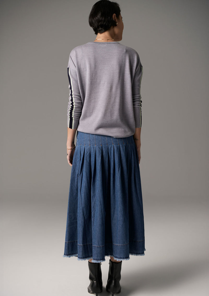 POL Clothing Bennet Drape Back Knit