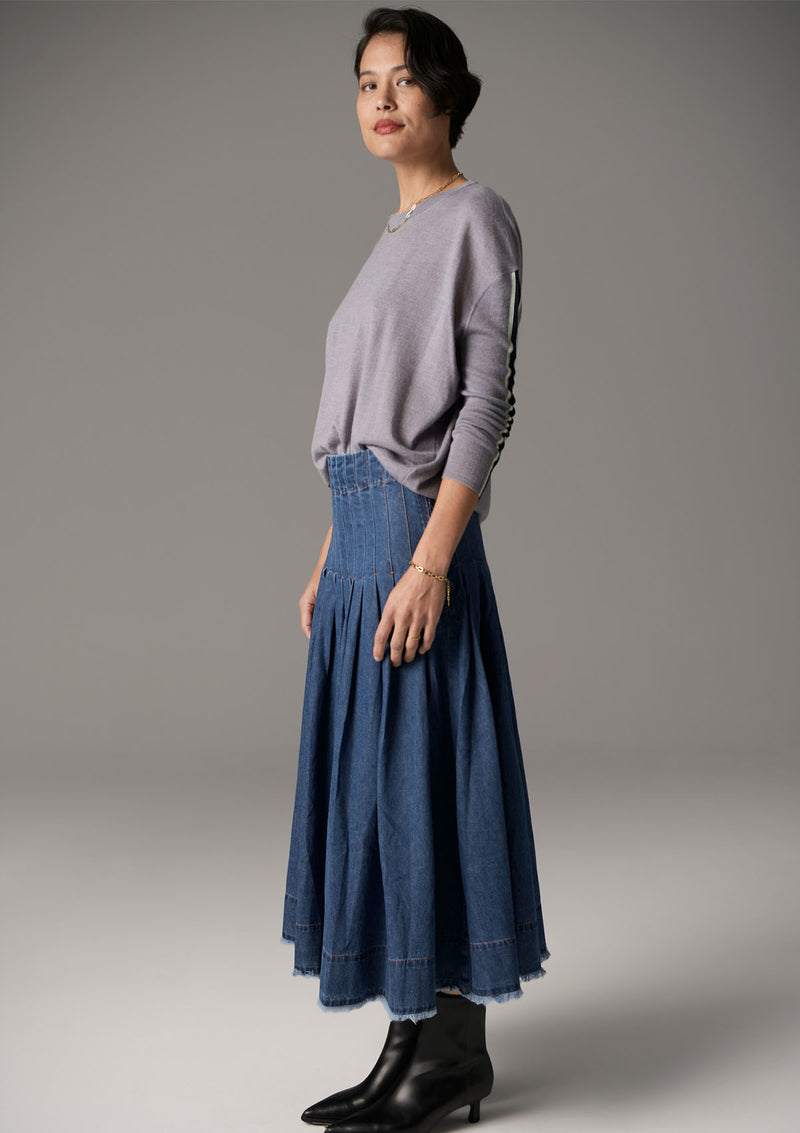 POL Clothing Bennet Drape Back Knit