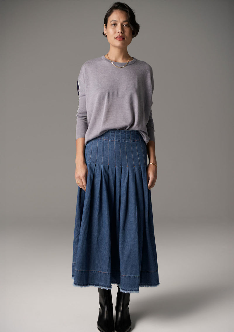 POL Clothing Bennet Drape Back Knit