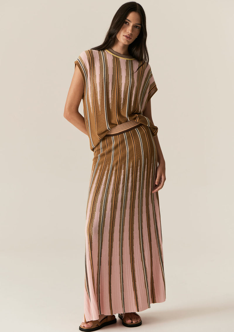 POL Clothing Tedd Knit Skirt