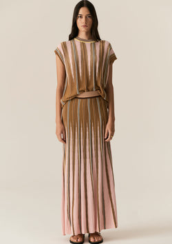 POL Clothing Tedd Knit Skirt