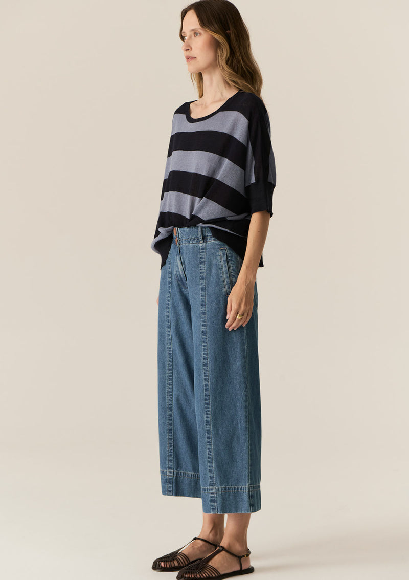 POL Clothing Milton Stripe Knit