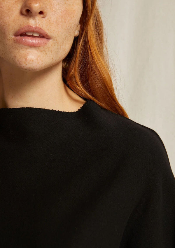 Perfect White Tee Morrison Fleece Mock Neck