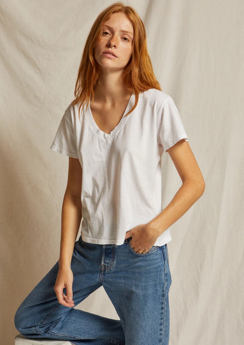 Perfect White Tee Hendrix Basic V Neck