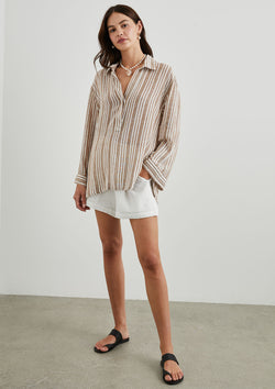 Rails Banks Striped Top