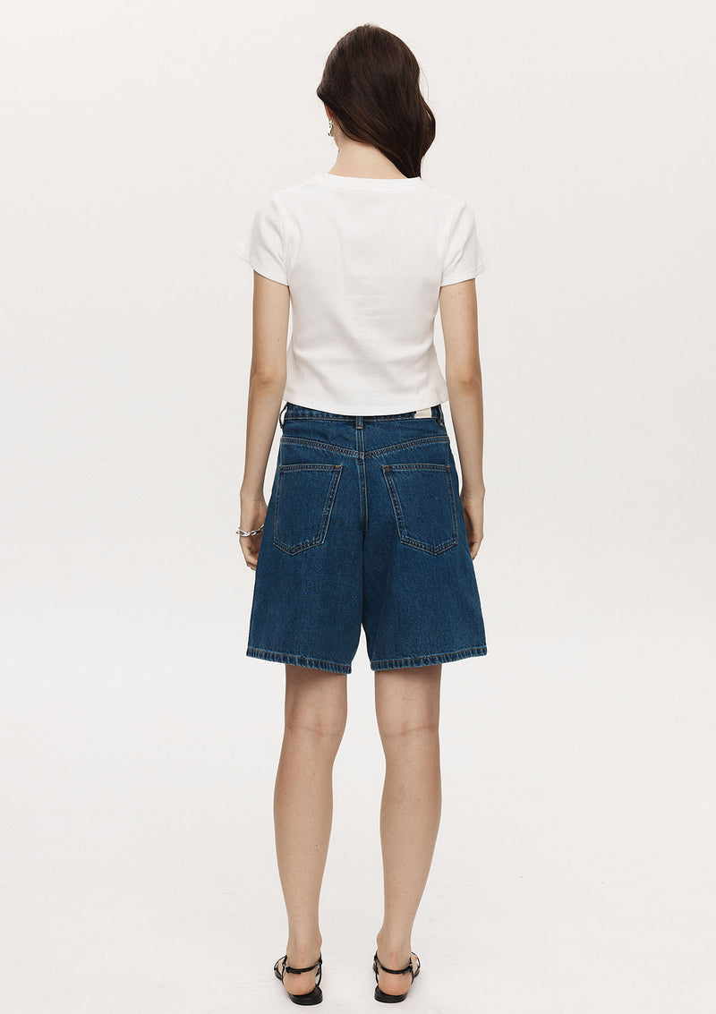 Marle Relaxed Jean Short
