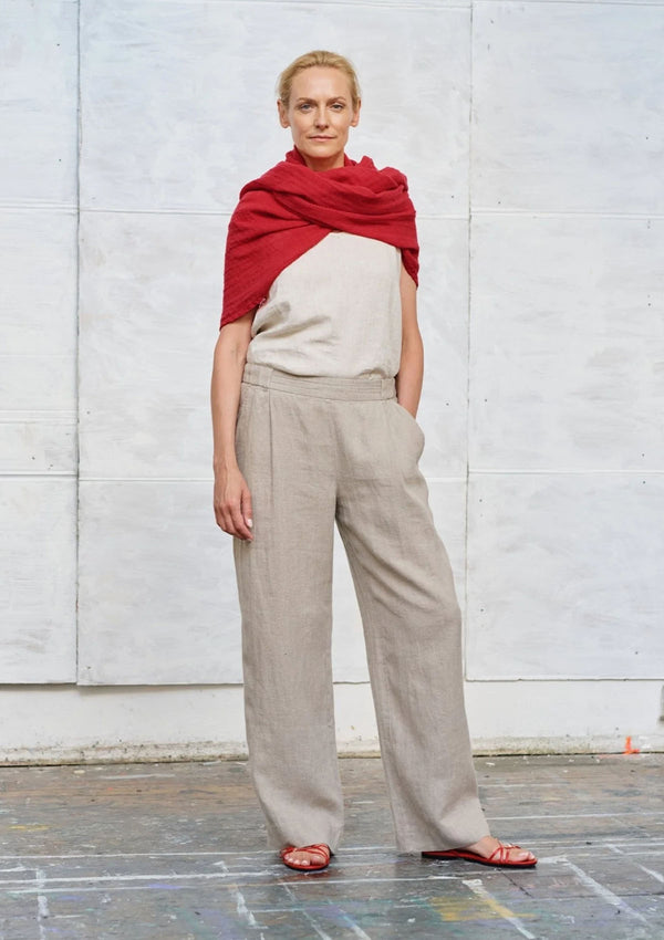 Linen Tales Lupine Scarf