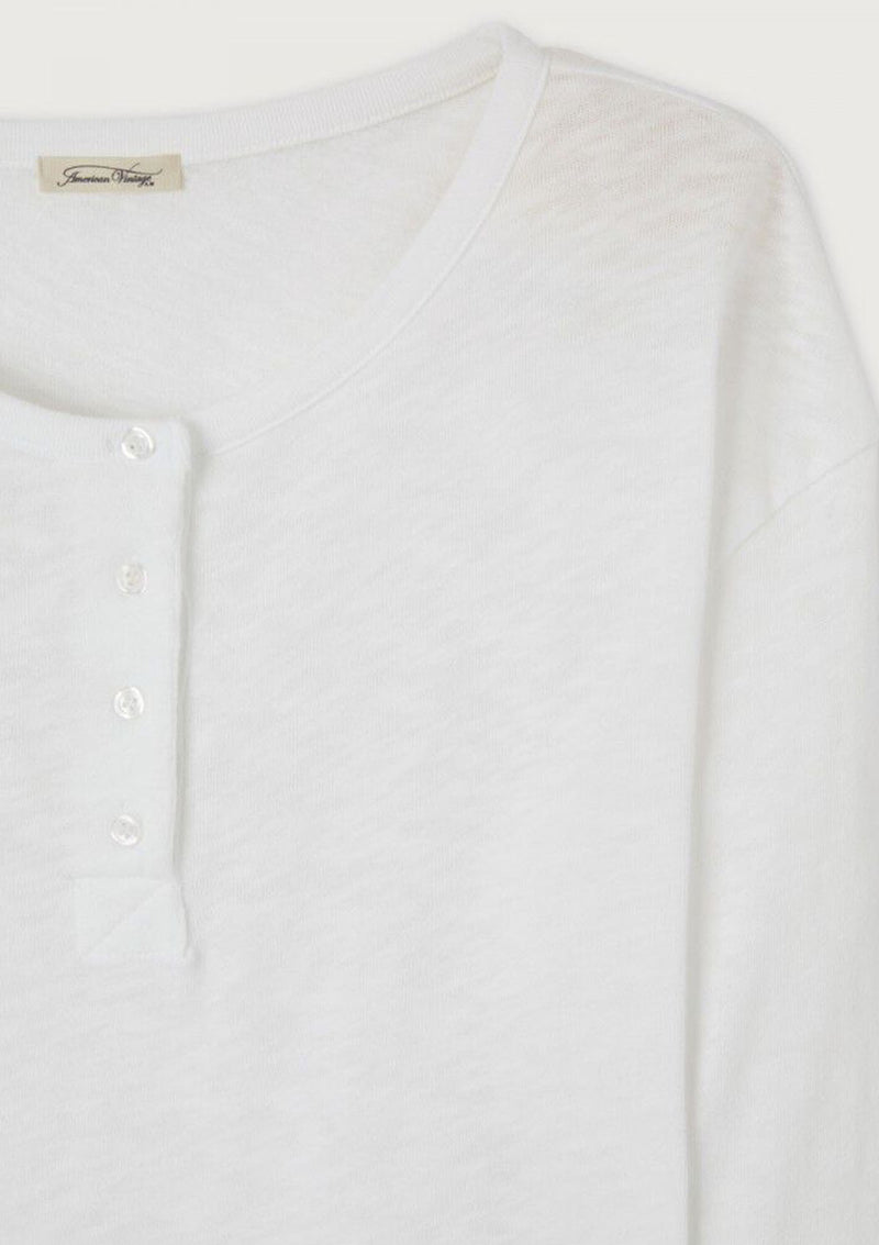 American Vintage Sonoma L/S Henley T-Shirt