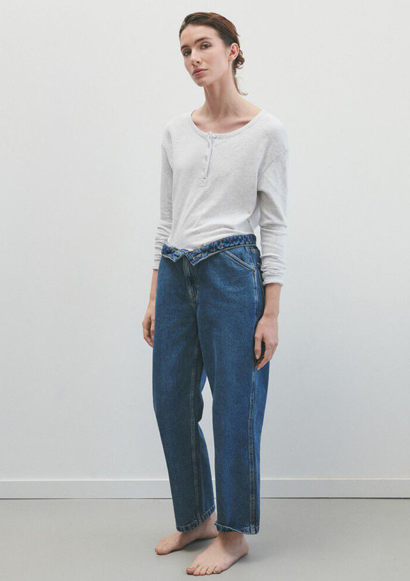 American Vintage Sonoma L/S Henley T-Shirt