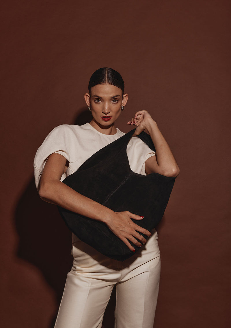 Vestirsi Sienna Suede Hobo Bag