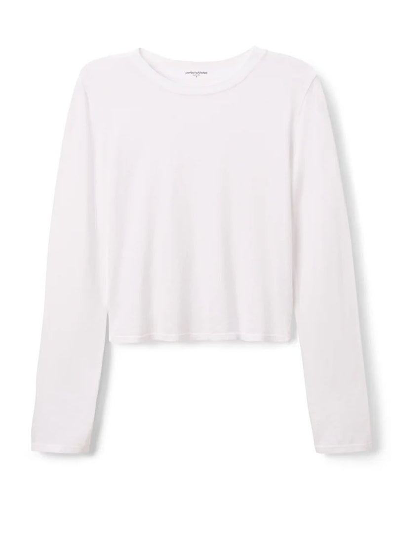 Perfect White Tee Jamie Recycled Long Sleeve Top