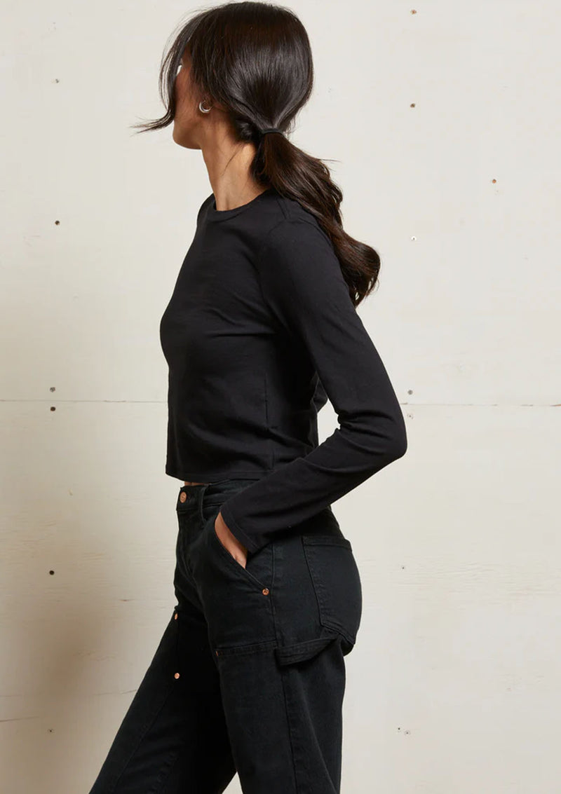 Perfect White Tee Jamie Recycled Long Sleeve Top