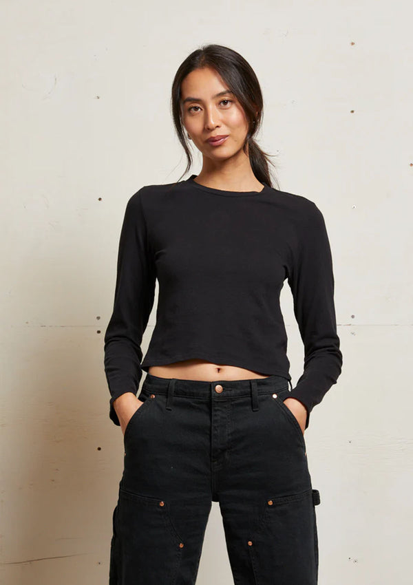 Perfect White Tee Jamie Recycled Long Sleeve Top