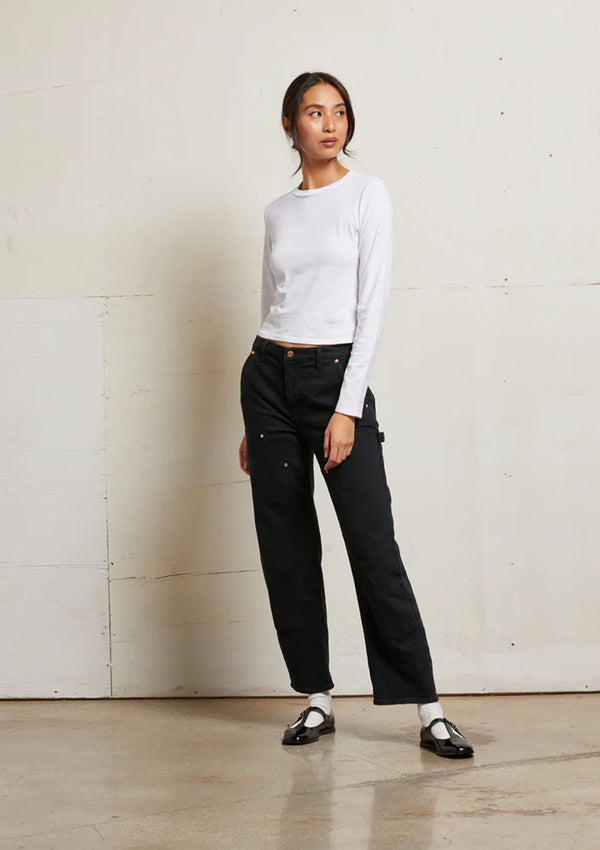Perfect White Tee Jamie Recycled Long Sleeve Top