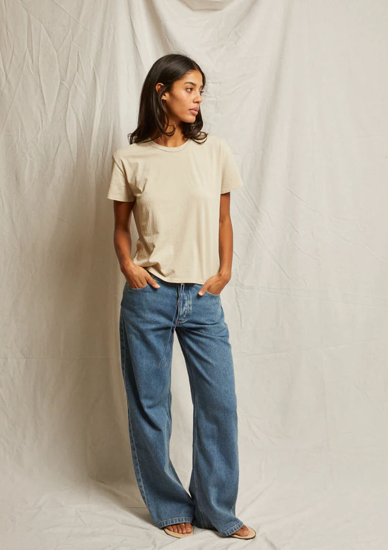 Perfect White Tee Harley Boxy Crew
