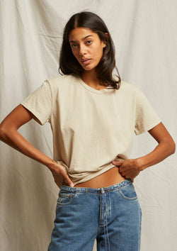 Perfect White Tee Harley Boxy Crew