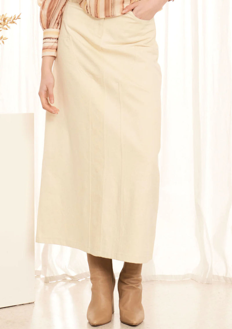 Apartment Clothing Madison Denim Maxi Skirt