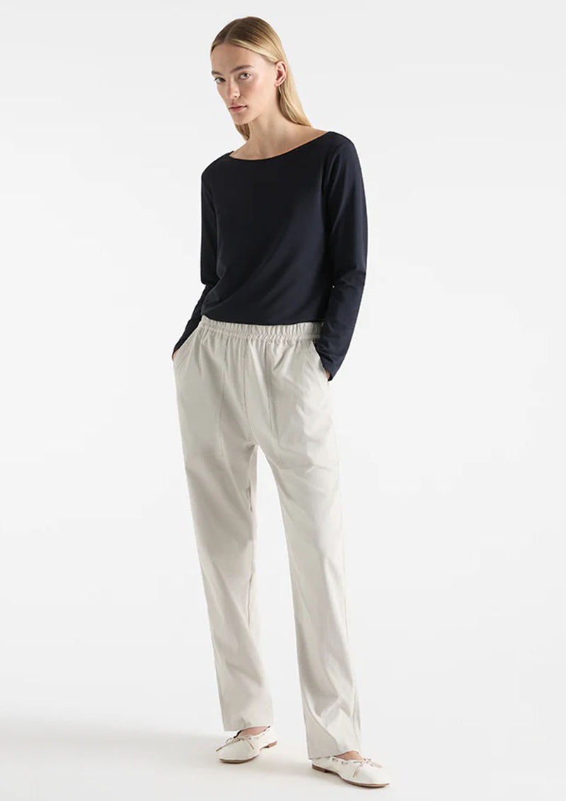 Mela Purdie Long Sleeve Relaxed Boatneck