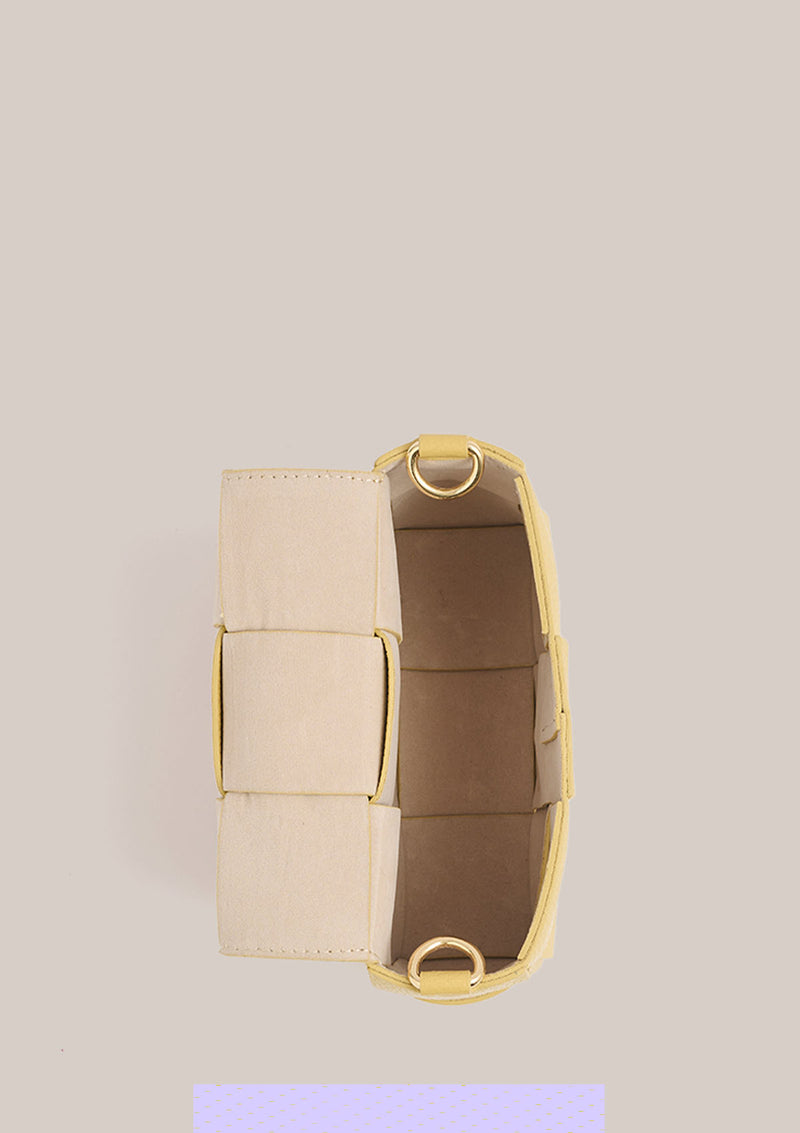 Vestirsi Mini Margot Leather Woven Bag