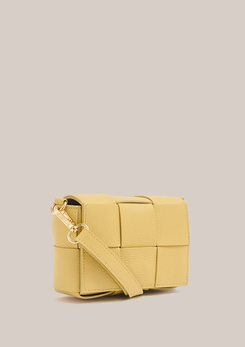 Vestirsi Mini Margot Leather Woven Bag