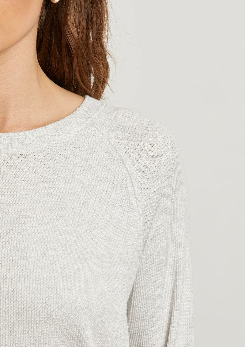 Perfect White Tee Cooper Raglan Crew