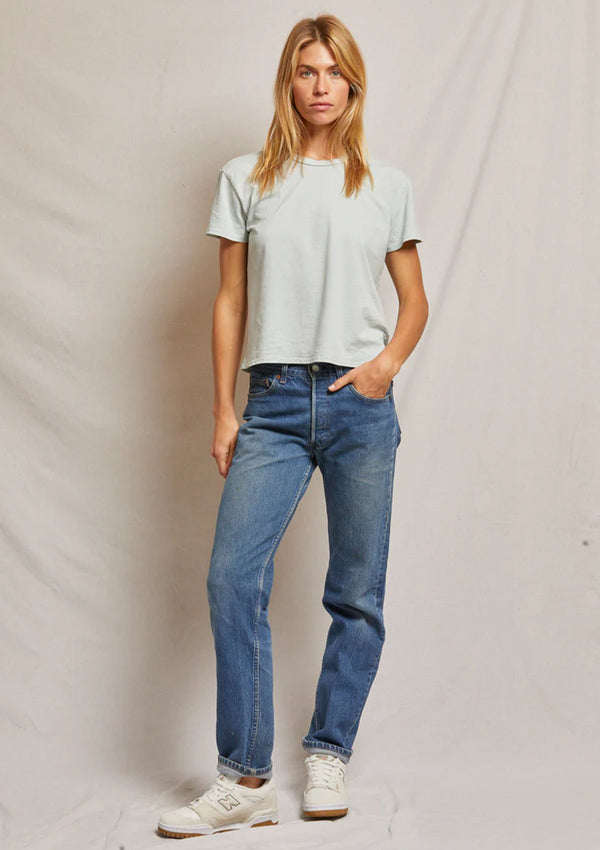 Perfect White Tee Harley Boxy Crew