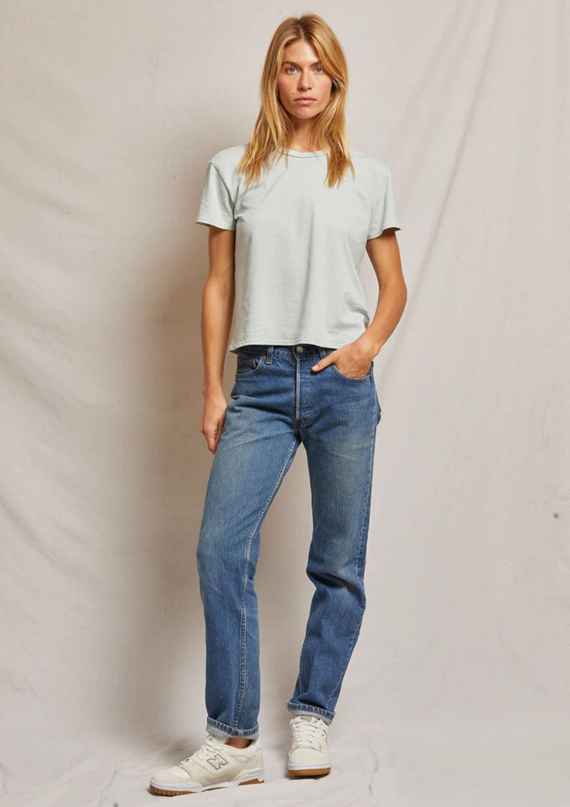 Perfect White Tee Harley Boxy Crew