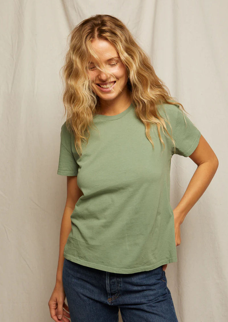 Perfect White Tee Harley Boxy Crew