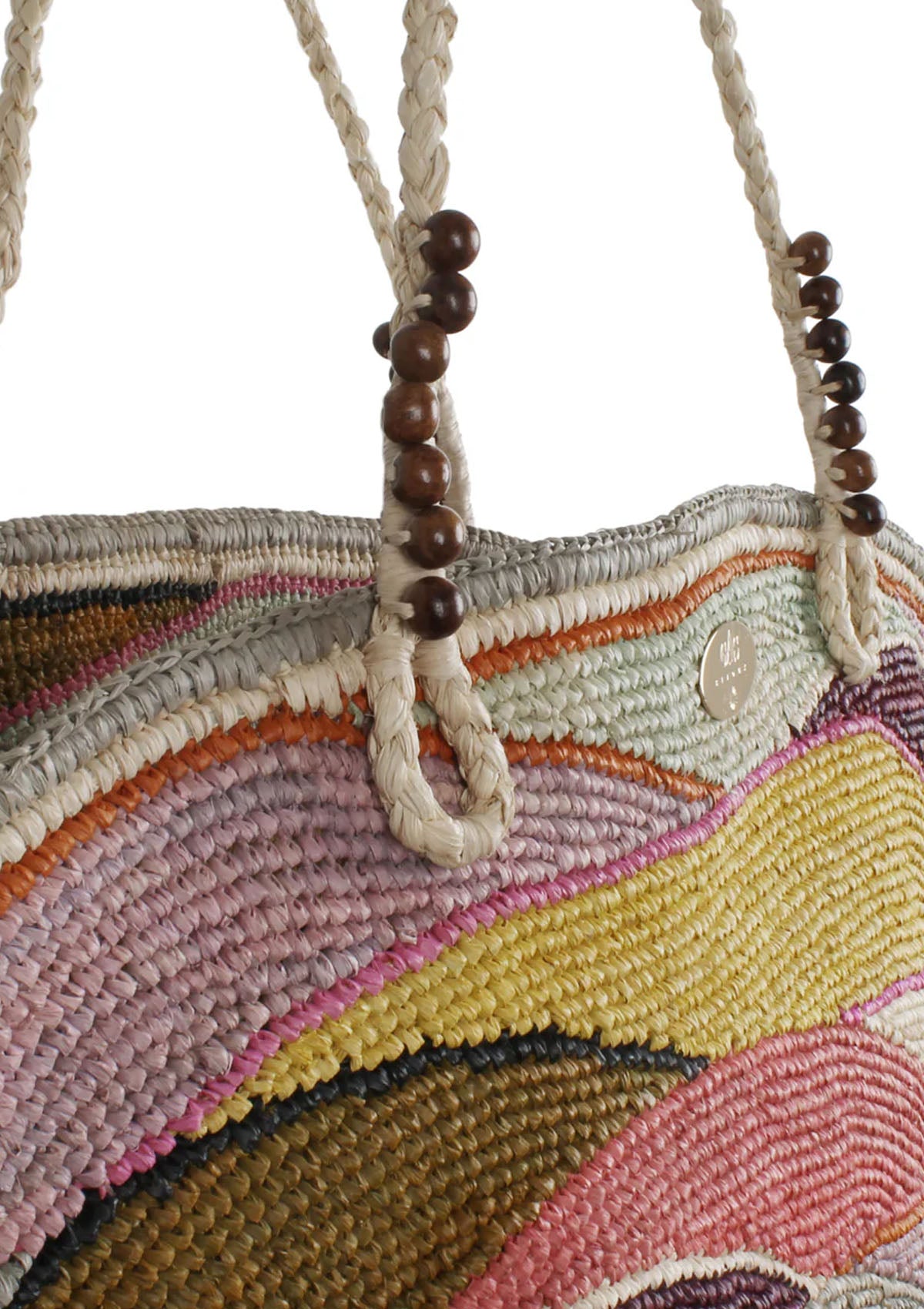◇LE VOYAGE EN PANIER RAFFIA MESH BAG Le Voyage En Panier – Sahara