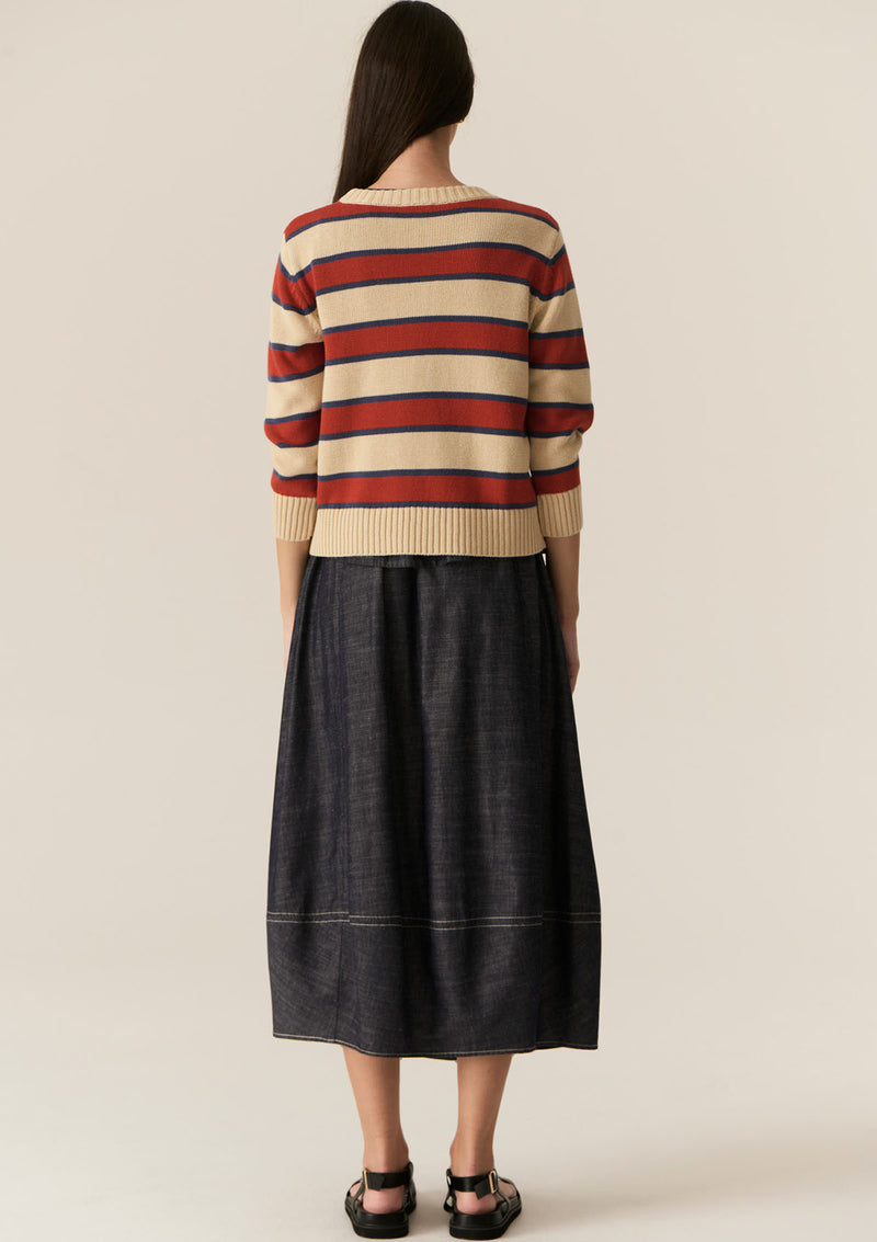 POL Clothing Jules Stripe Knit