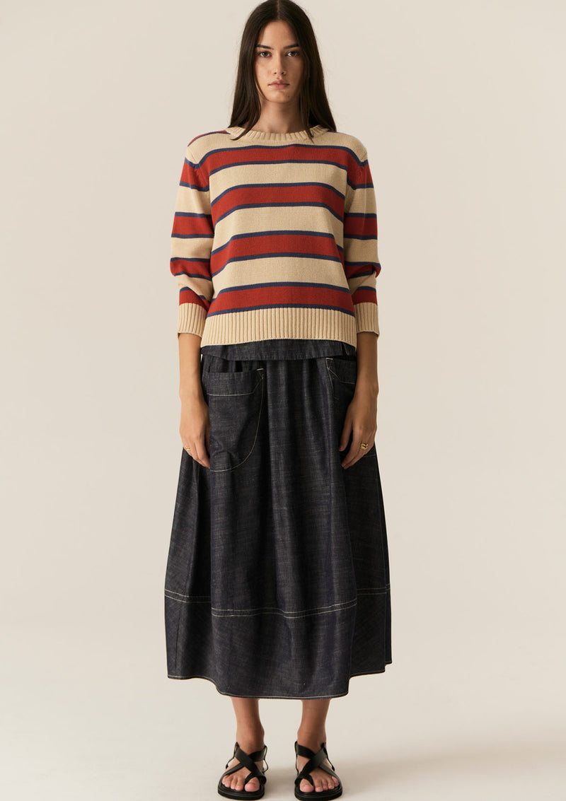 POL Clothing Jules Stripe Knit
