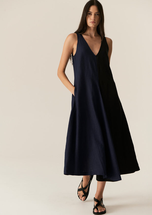 POL Saga Two Tone Dress
