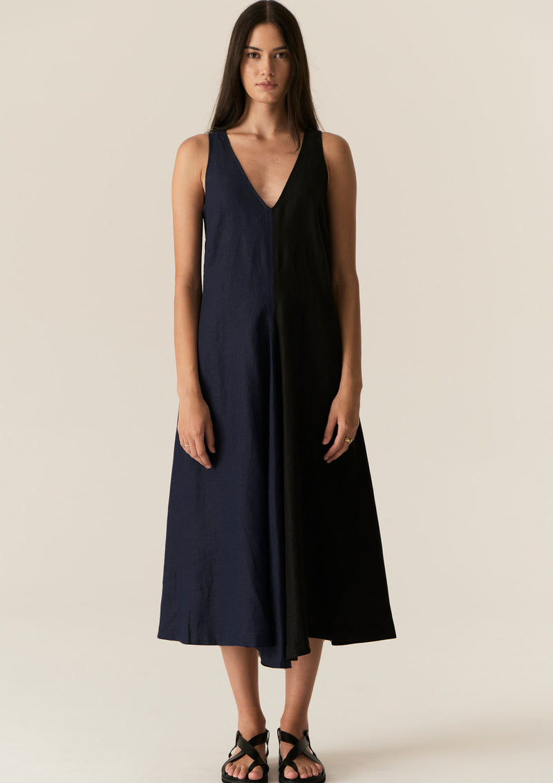 POL Saga Two Tone Dress