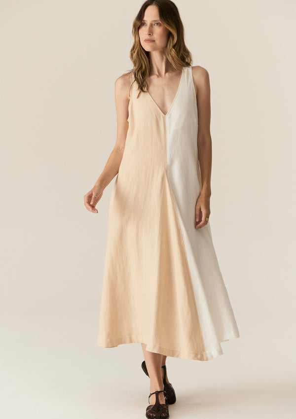 POL Saga Two Tone Dress