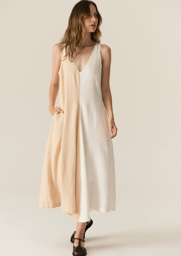 POL Saga Two Tone Dress