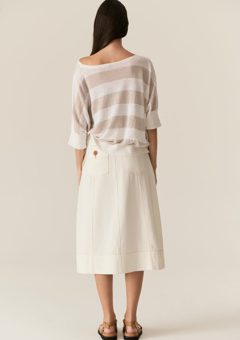 POL Clothing Milton Stripe Knit